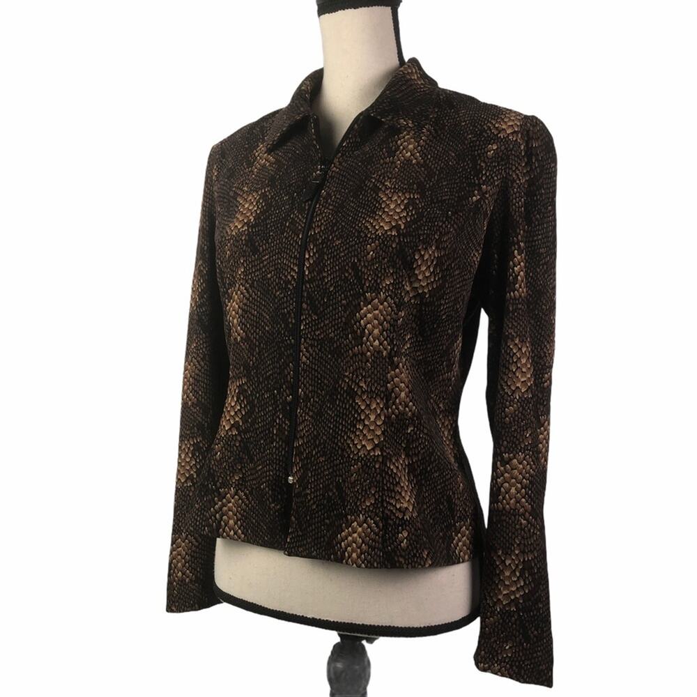 Rattlesnake print by Positive Attitude coat 8